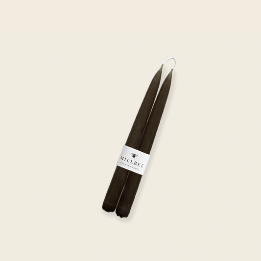 Dipped Beeswax Candles • Pair