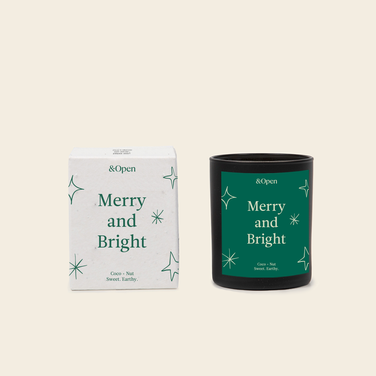 Hand-Poured Scented Candle