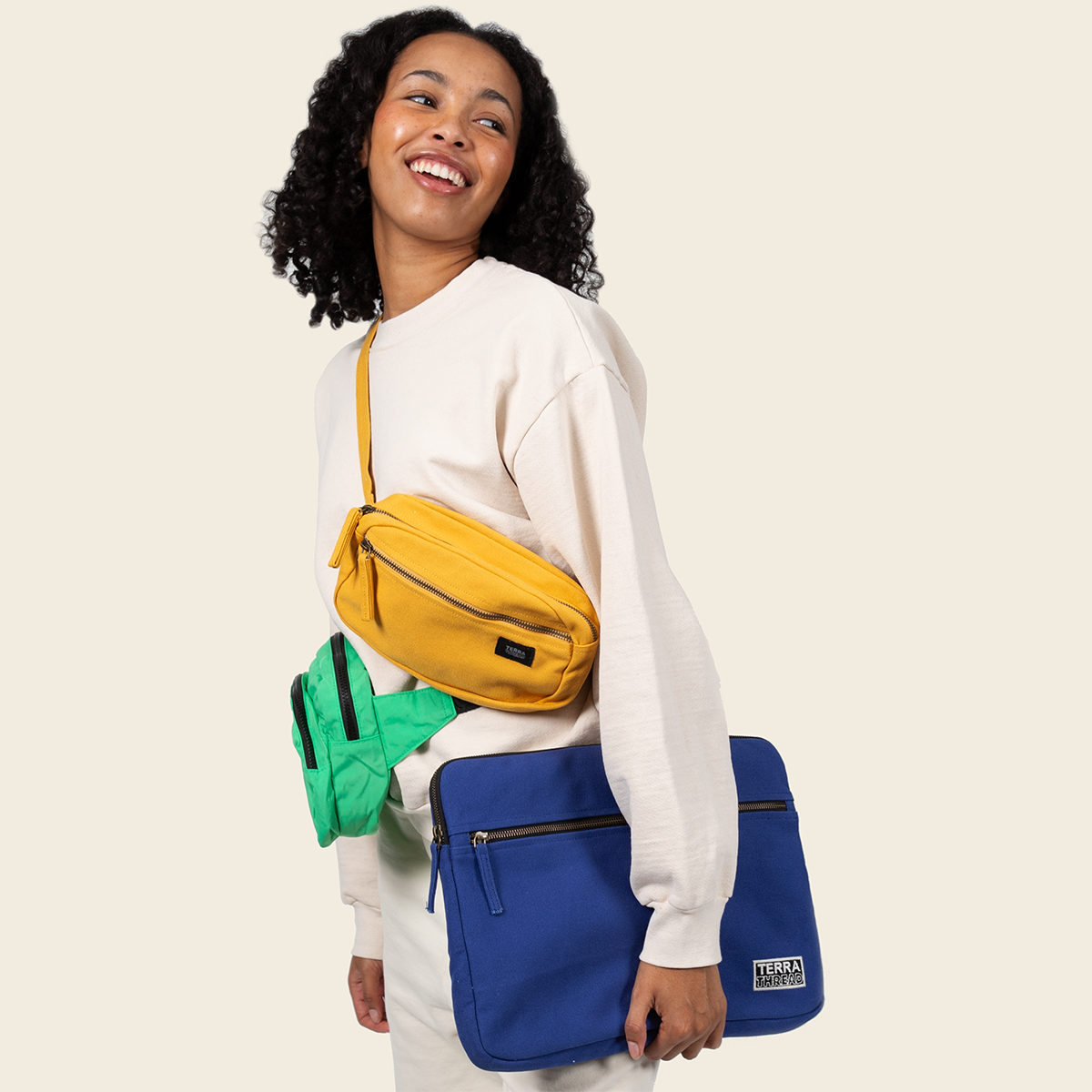 Organic Cotton Laptop Case