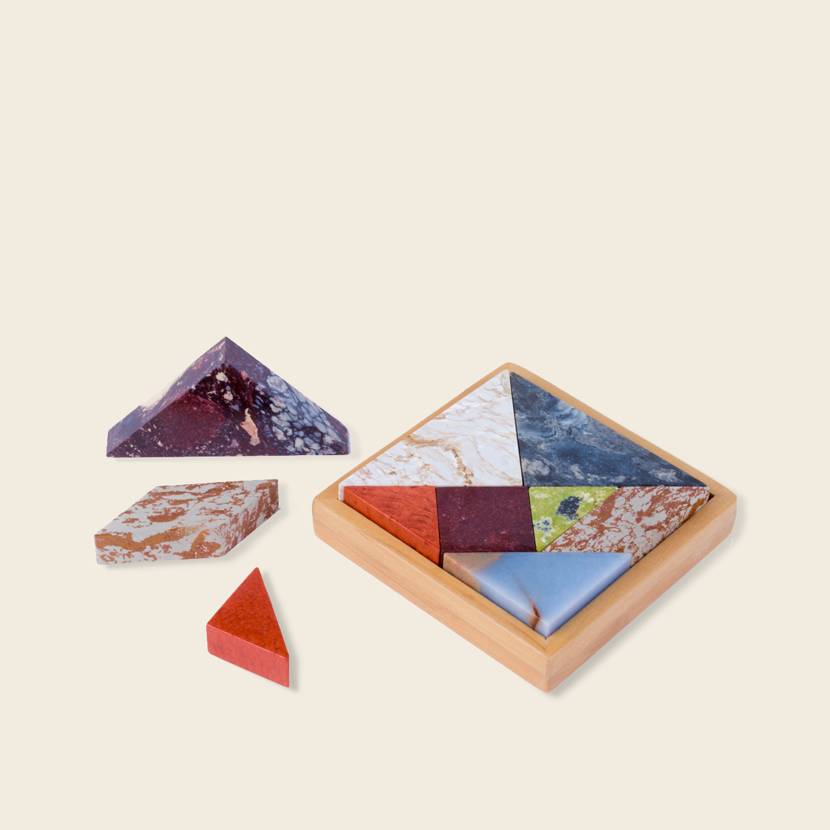 Tangram Gemstone Game