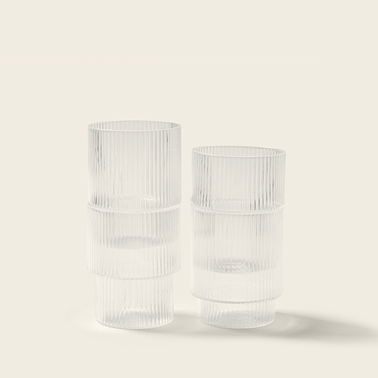Ripple Glasses • Set of 4