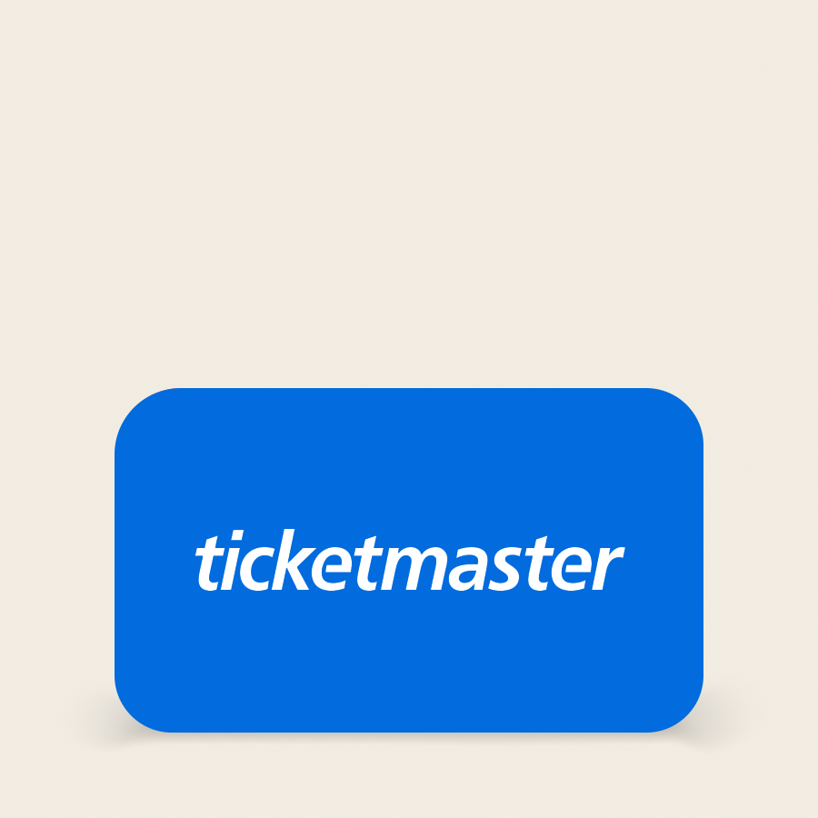 Ticketmaster Gift Card • Europe